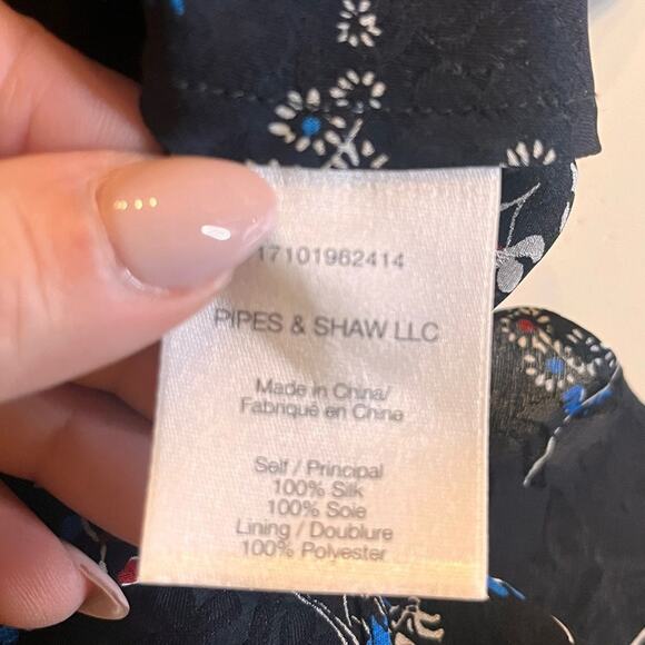 Veronica Beard Preston Silk Floral Ruffle Mini Dress Sz 2 - Picture 9 of 11